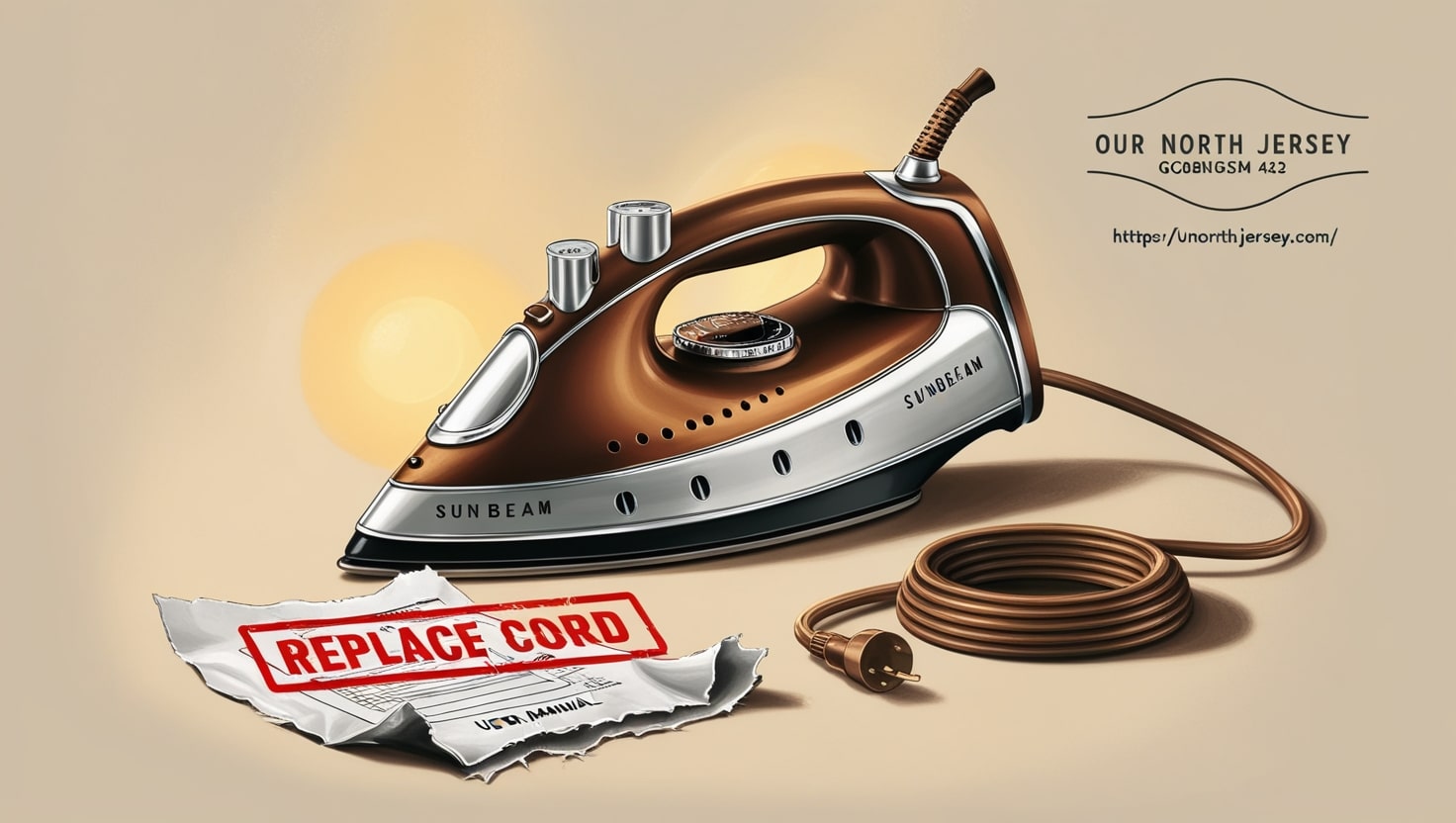 Sunbeam Iron Model GCBSM 423 Replace Cord Replacement Manual YouTube